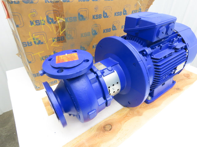 KSB ETB 065-050-125 GG AA11D201102 Etabloc Centrifugal Pump 80m³/h 12kw 460V 3PH