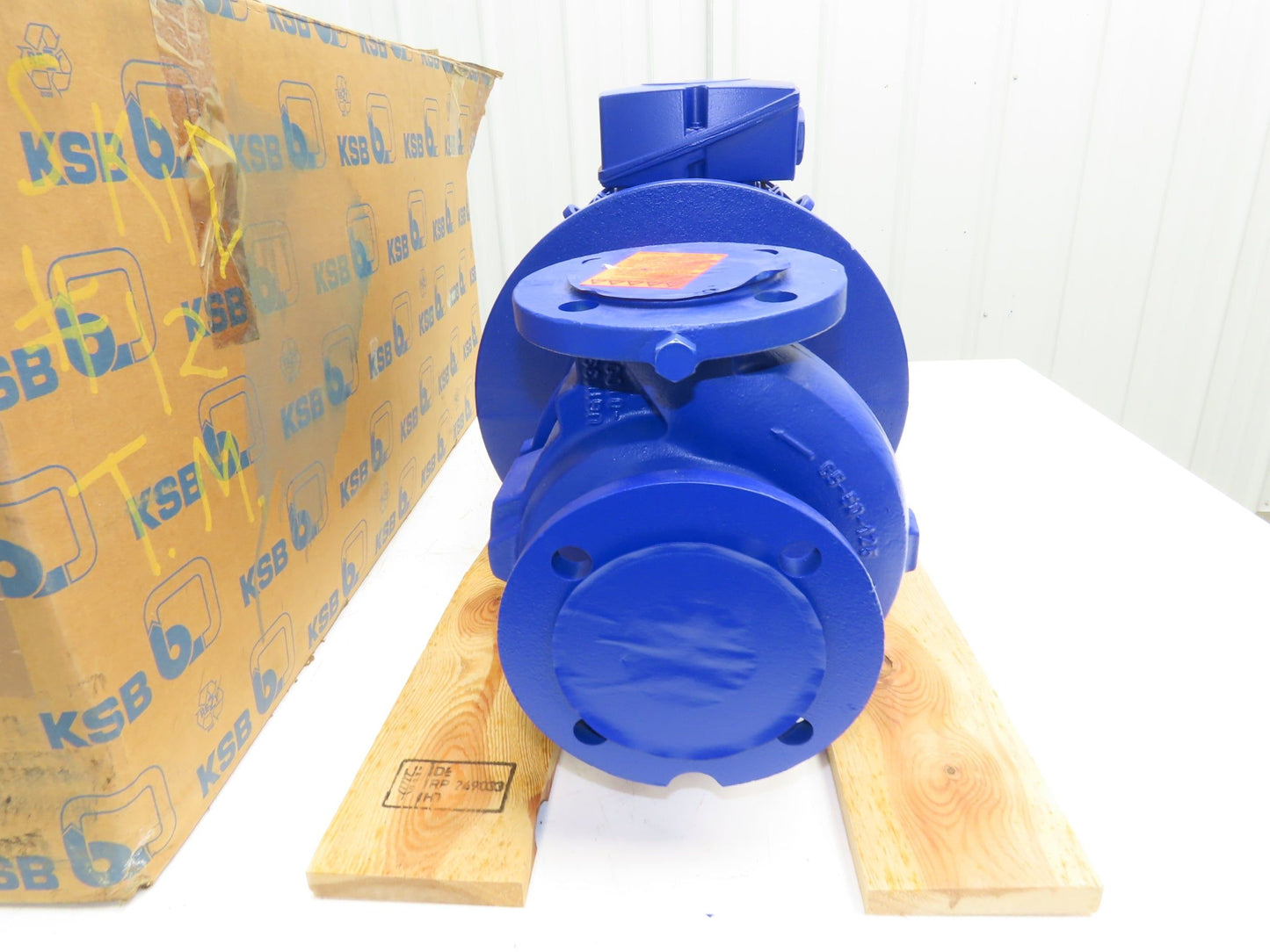 KSB ETB 065-050-125 GG AA11D201102 Etabloc Centrifugal Pump 80m³/h 12kw 460V 3PH