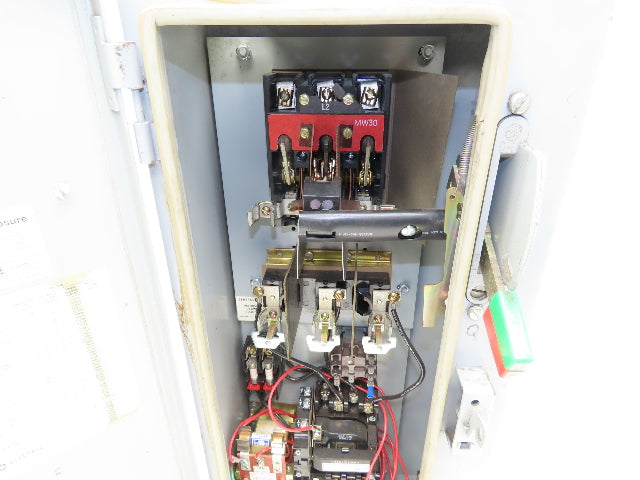 General Electric NP-161815-X Combination Motor Starter Fused 30 Amp 600VAC 10HP