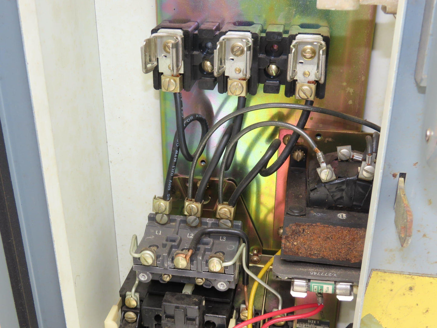 Allen Bradley 712-BACD24 Combination Motor Starter 10HP 600V 3Ph 120V Coil