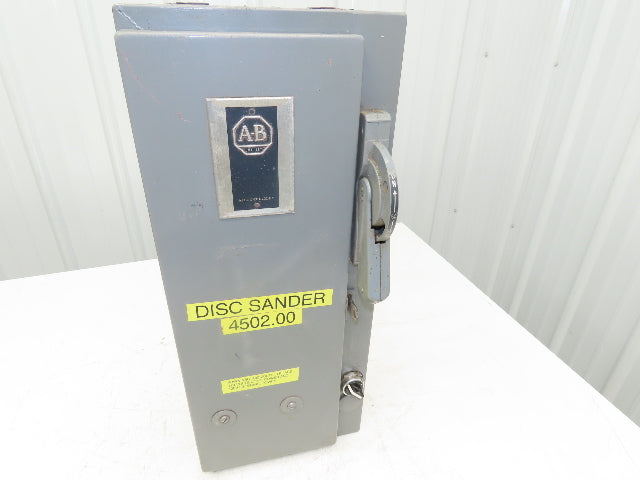 Allen-Bradley 712-BAB43 Combination Starter Fusible 600V 3PH 10HP 120V Coil