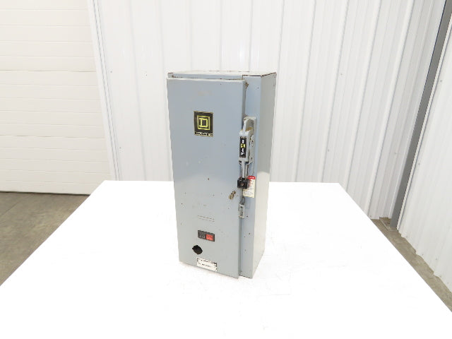 Square D 50061-514-01C Combination Starter Fusible 600V 3PH 5HP 480V Coil