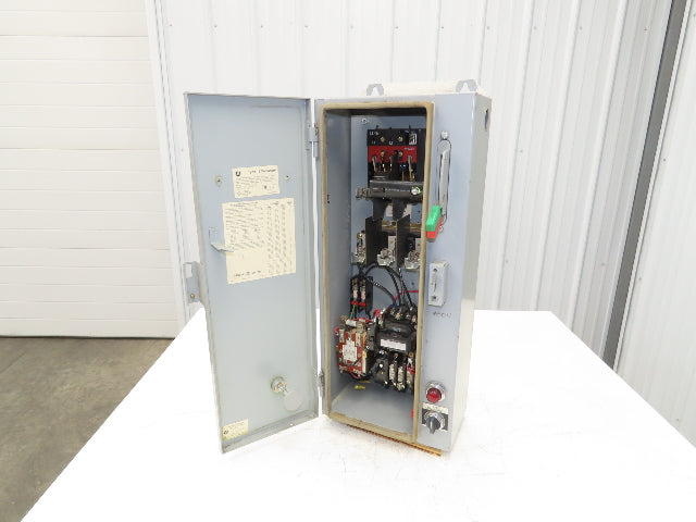 General Electric NP-161815-X Combination Motor Starter Fused 30 Amp 600VAC 10HP