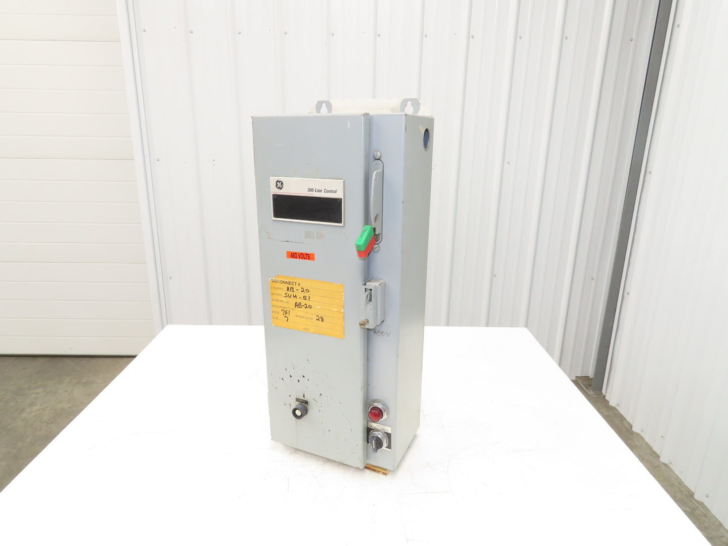 General Electric NP-161815-X Combination Motor Starter Fused 30 Amp 600VAC 10HP
