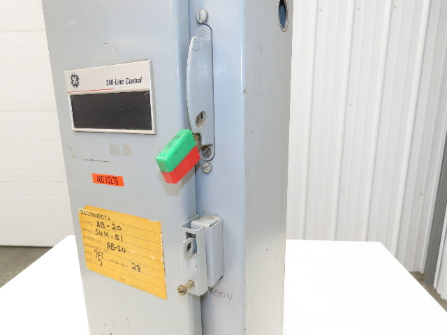 General Electric NP-161815-X Combination Motor Starter Fused 30 Amp 600VAC 10HP