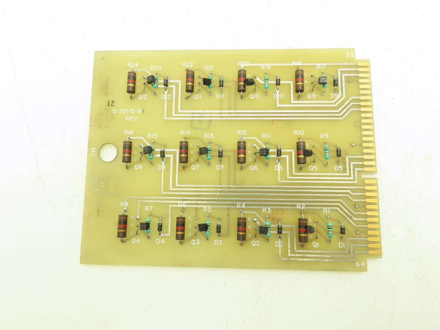 Nidec D-32115-G1 Circuit Board Rev D