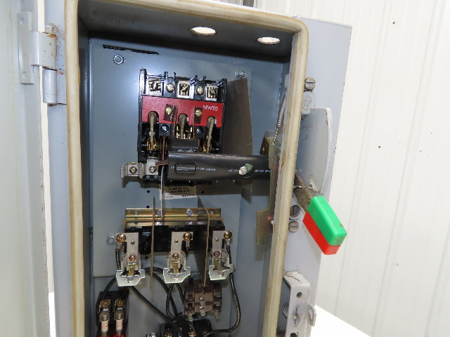 General Electric NP-161815-X Combination Motor Starter Fused 30 Amp 600VAC 10HP