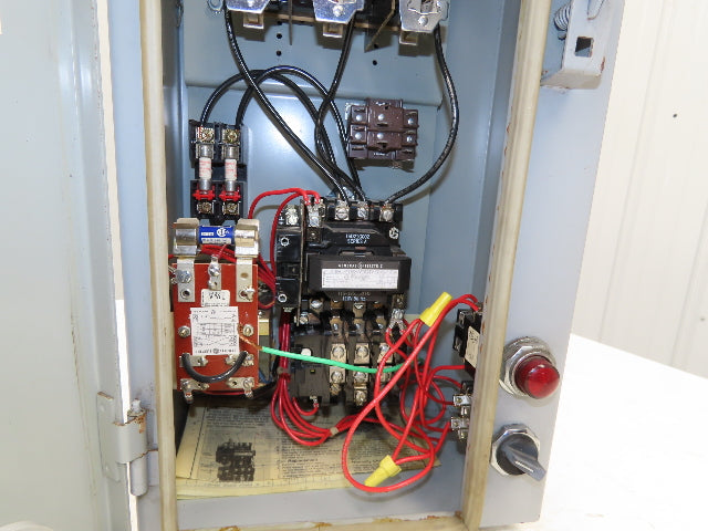 General Electric NP-161815-X Combination Motor Starter Fused 30 Amp 600VAC 10HP