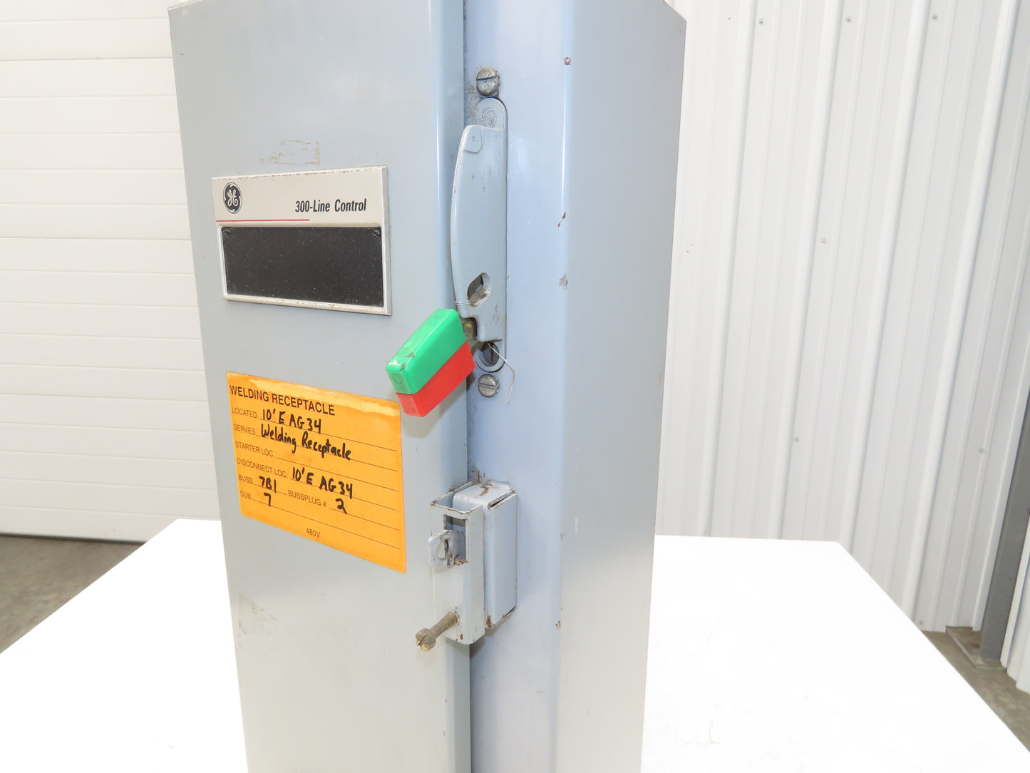 General Electric NP-161815-X Combination Motor Starter Fused 30 Amp 600VAC 10HP