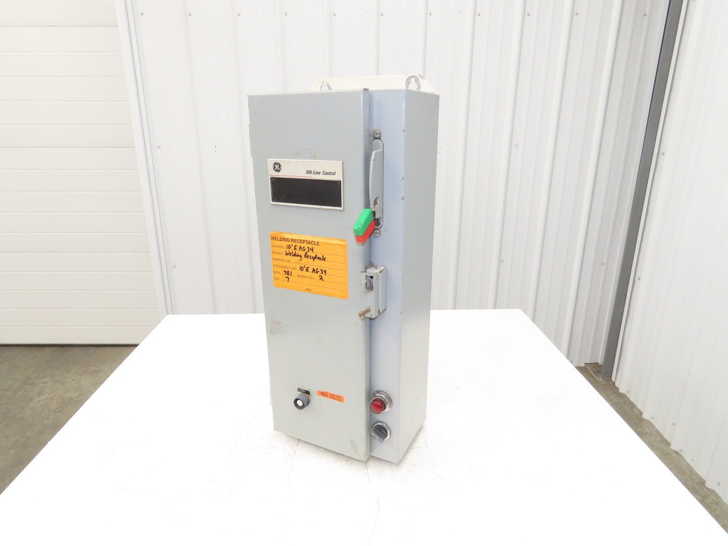 General Electric NP-161815-X Combination Motor Starter Fused 30 Amp 600VAC 10HP