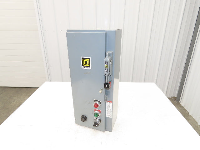 Square D 8538SBG63V80CFF4P1P2TX11 Combination Starter Fusible 30A 600V 3PH 2HP