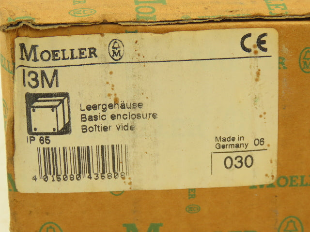 Moeller PSB-3 Pushbutton Station Open/Close/Emergency Stop
