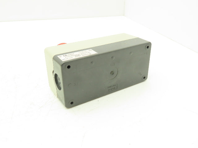 Moeller PSB-3 Pushbutton Station Open/Close/Emergency Stop