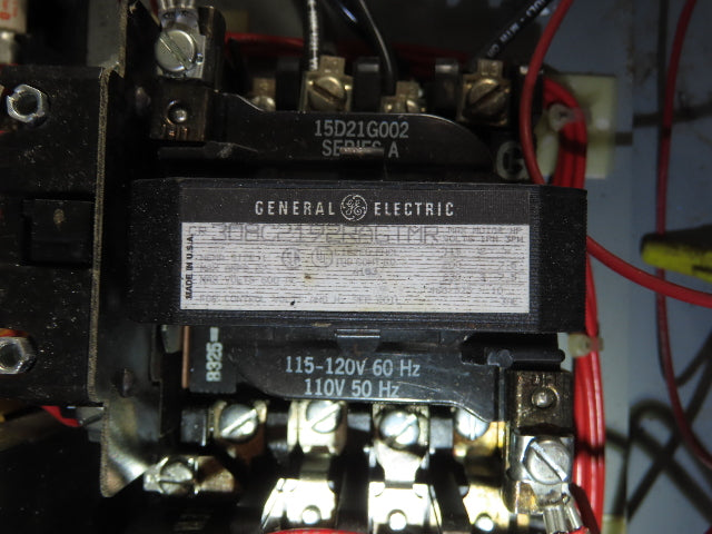 General Electric NP-161815-X Combination Motor Starter Fused 30 Amp 600VAC 10HP