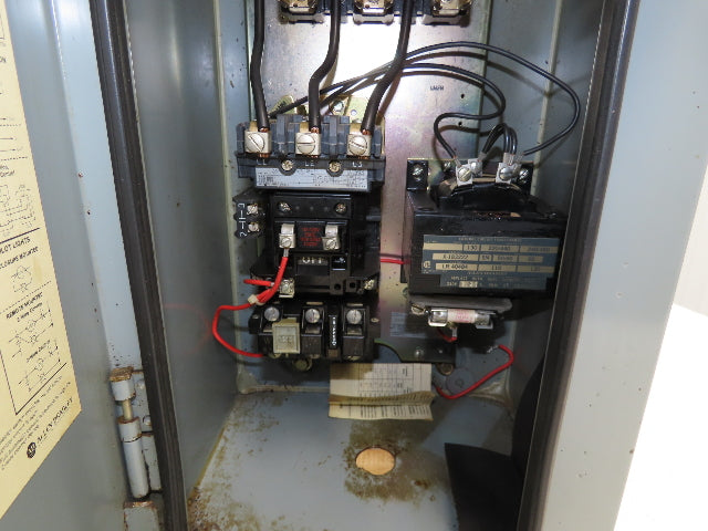 Allen-Bradley 512-BJB-6X-24 Combination Starter Fusible 600V 3PH 10HP 120V Coil