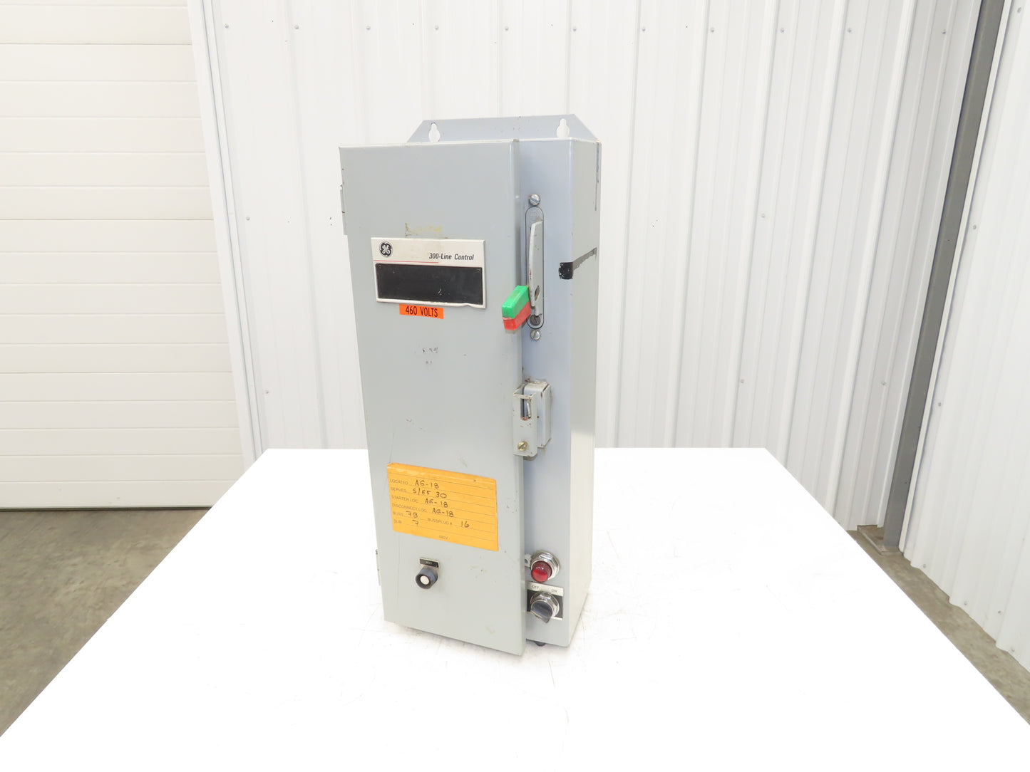 General Electric NP-161815-X Combination Motor Starter Fused 30 Amp 600VAC 10HP
