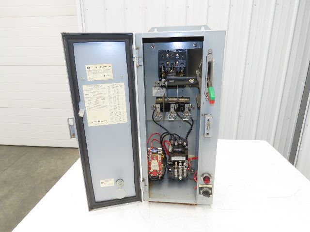 General Electric NP-161815-X Combination Motor Starter Fused 30 Amp 600VAC 5HP