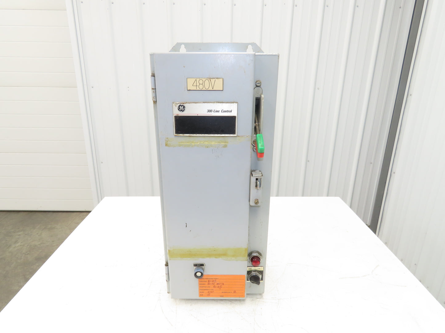 General Electric NP-161815-X Combination Motor Starter Fused 30 Amp 600VAC 5HP