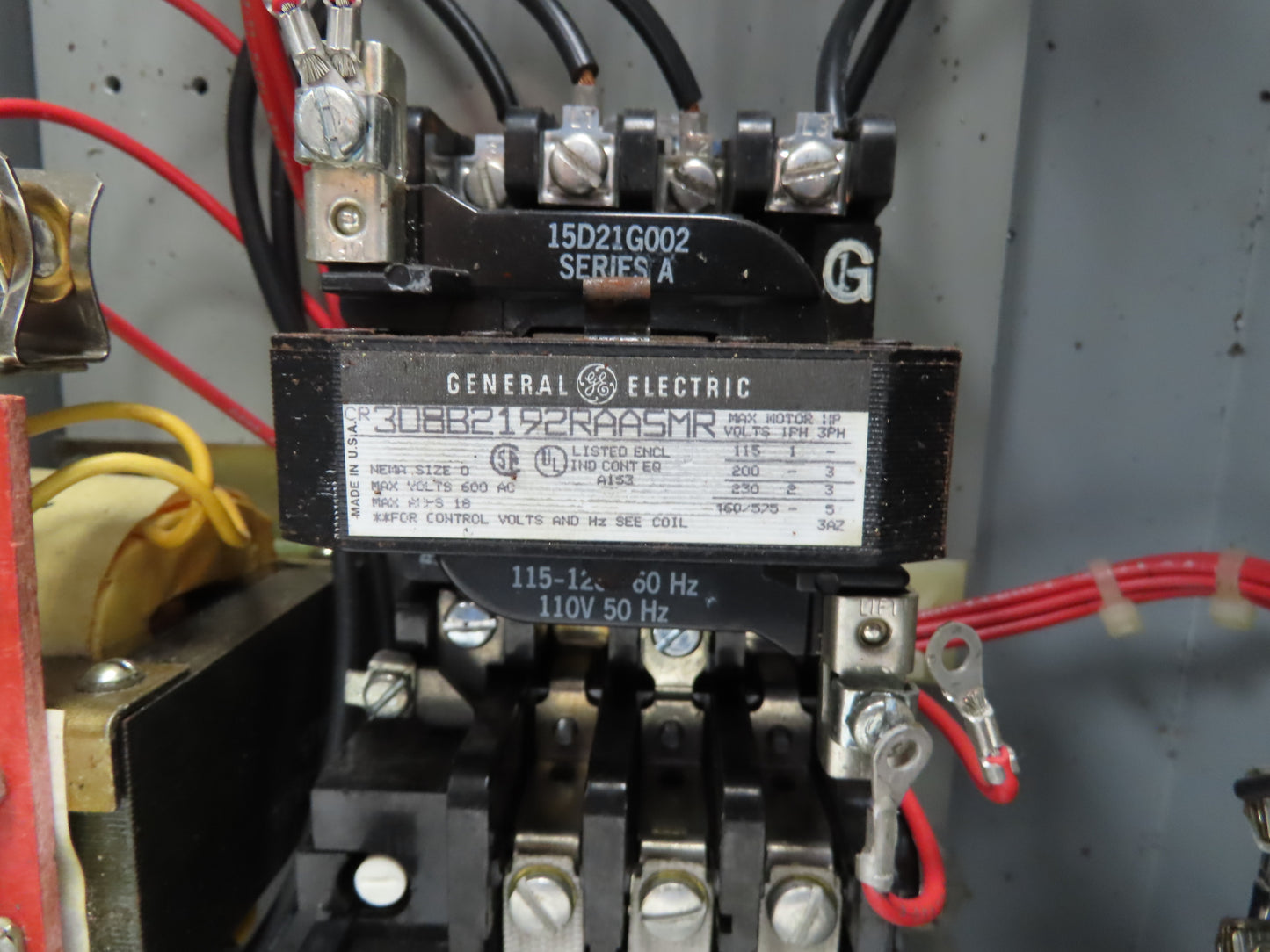 General Electric NP-161815-X Combination Motor Starter Fused 30 Amp 600VAC 5HP