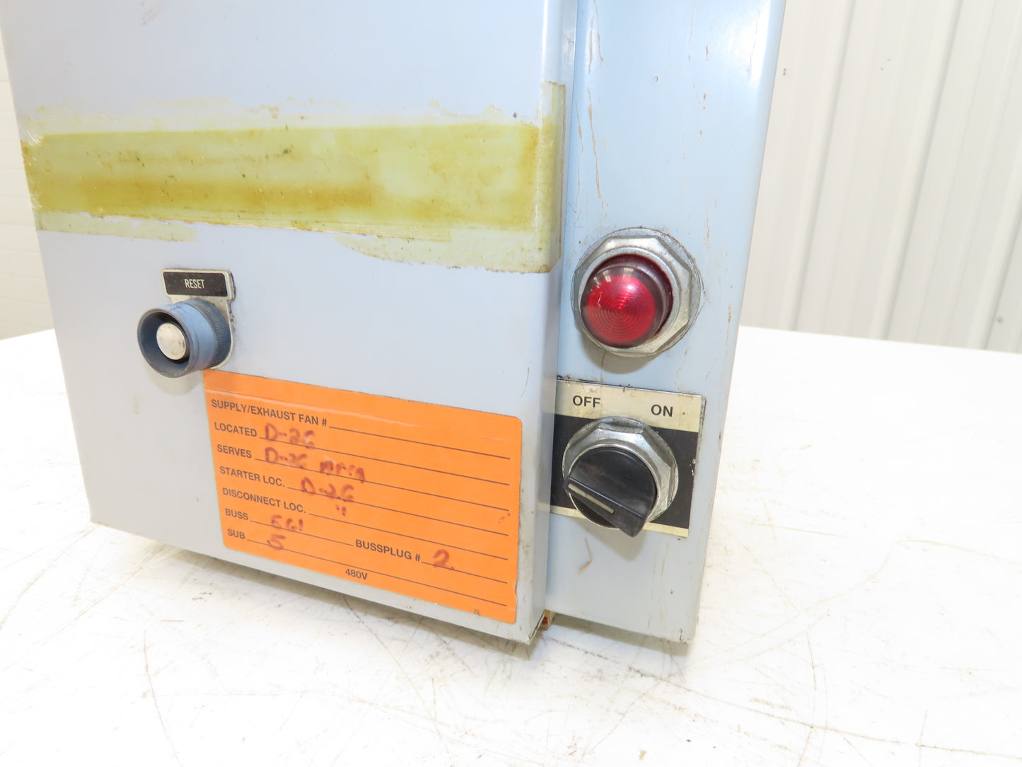 General Electric NP-161815-X Combination Motor Starter Fused 30 Amp 600VAC 5HP