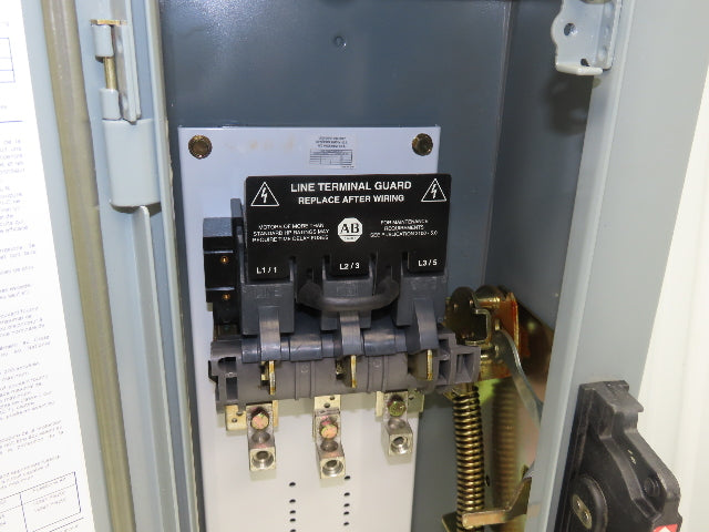 Allen Bradley 1494G-EF3N Combination Starter 200A 150HP 600V 3ph No Starter