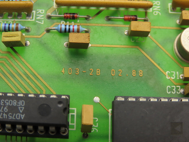 Siemens 403-2B 02.88 Control Circuit Board Card 16-Point