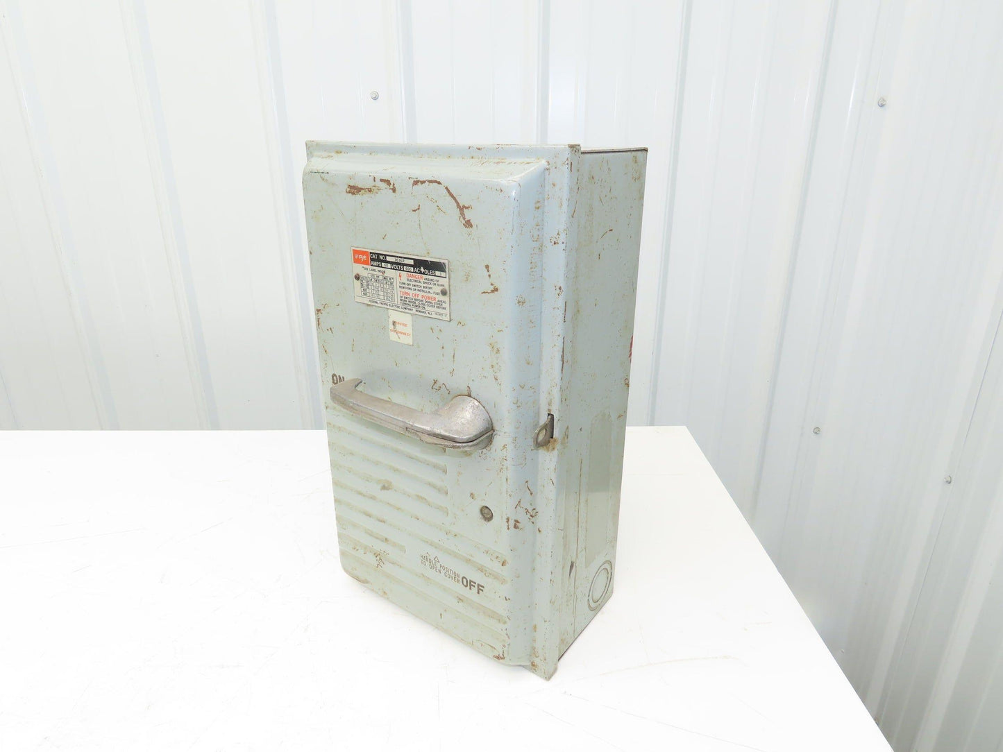 FPE 1636R Safety Disconnect Switch 60A 600VAC 50HP 3Ph Fused