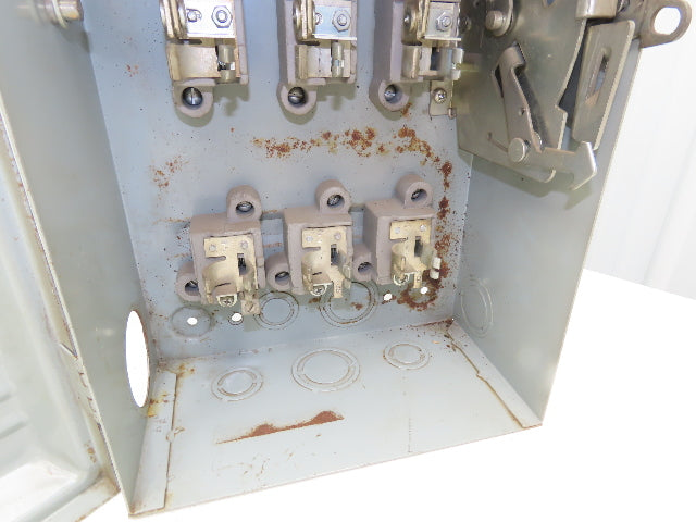 FPE 1636R Safety Disconnect Switch 60A 600VAC 50HP 3Ph Fused