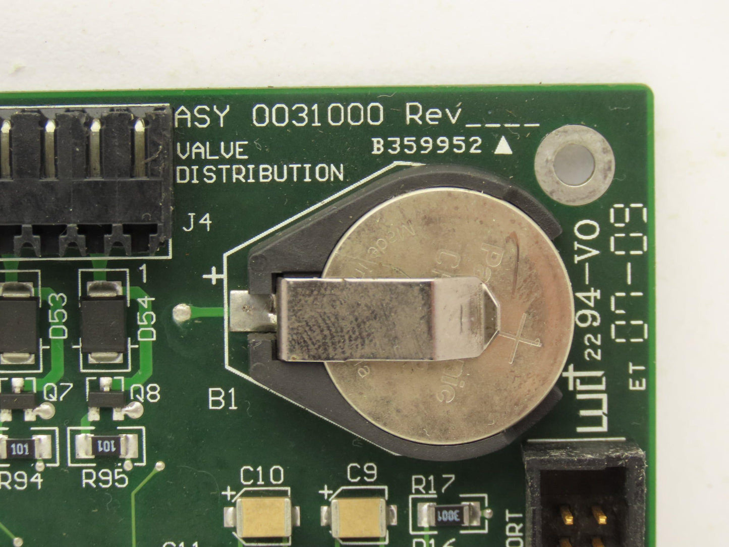 Label Aire 0031230 Main Processor Circuit Board PCB 3100
