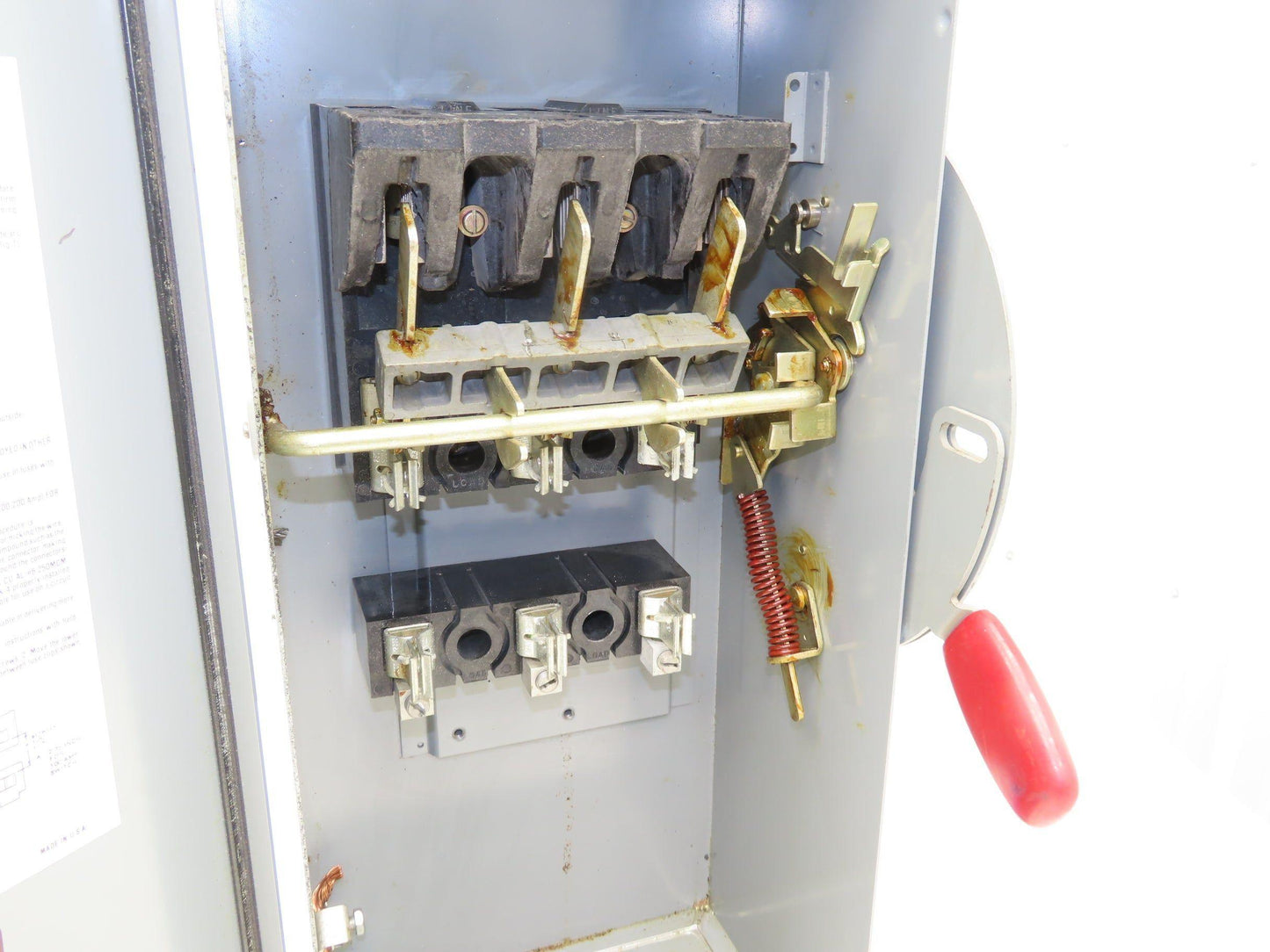 Westinghouse JHFN363 Safety Disconnect Switch 100A 600VAC 75HP 3Ph Fused