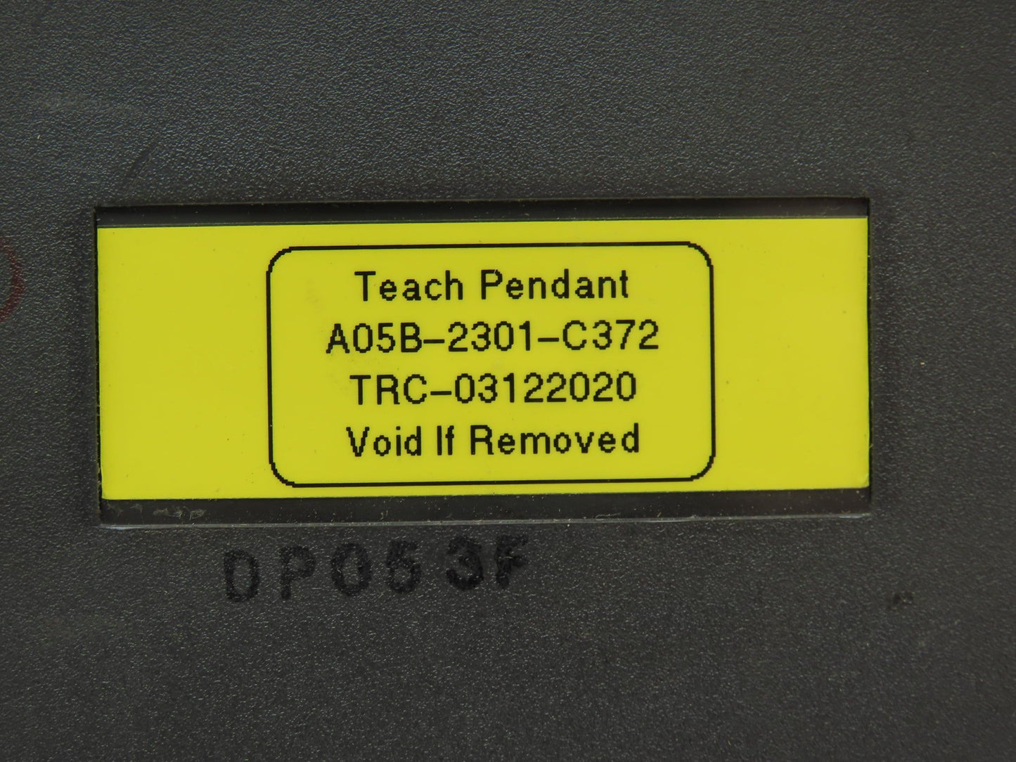 Fanuc A05B-2301-C372 Welding Robot Teach Pendant