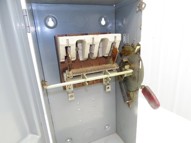 Westinghouse HU-264 Safety Disconnect Switch 200A 600VAC 50HP 3Ph Fused