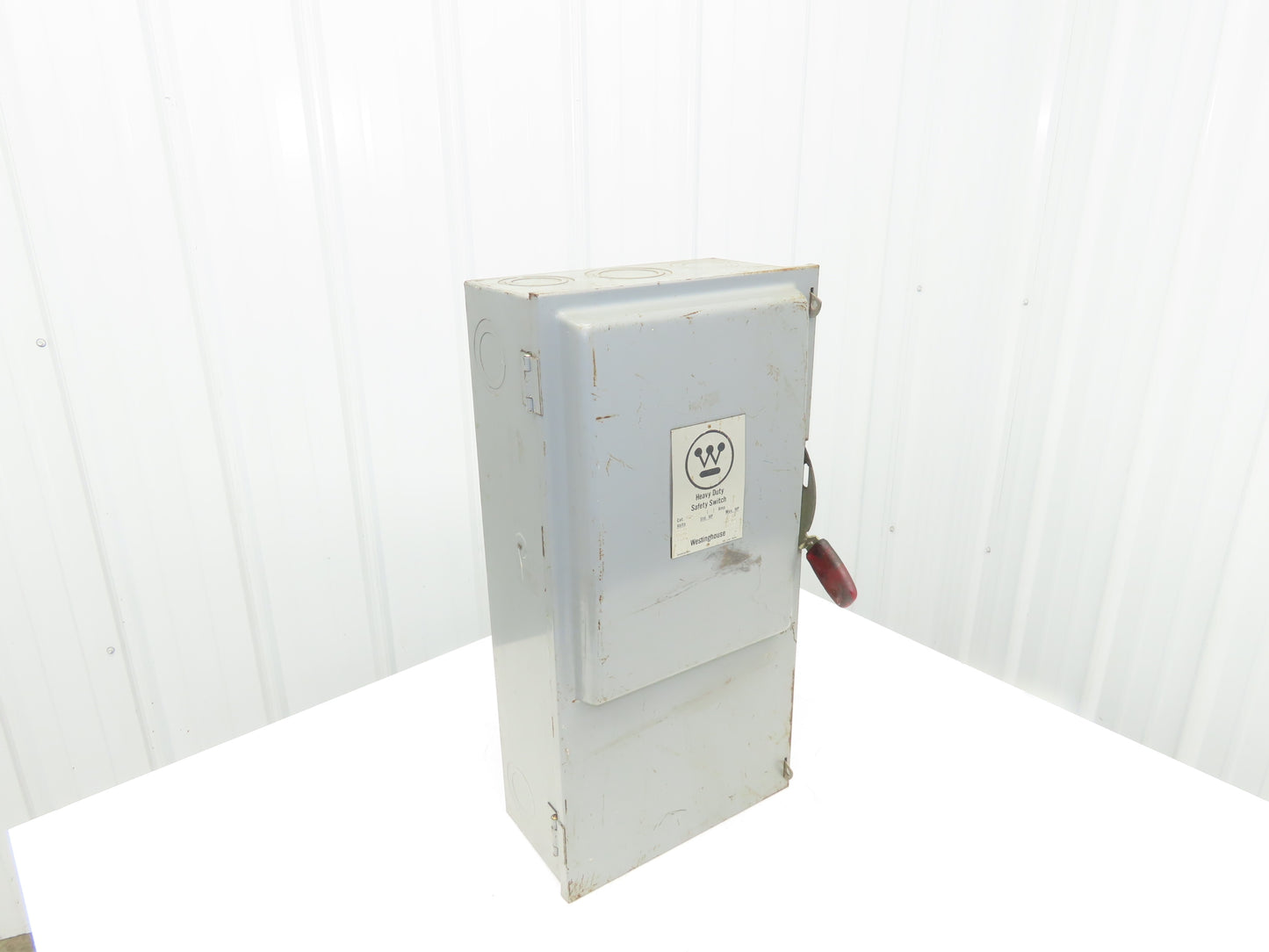 Westinghouse HU-264 Safety Disconnect Switch 200A 600VAC 50HP 3Ph Fused