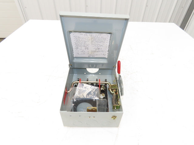 Thomas&Betts RGD221NF-TB General Duty Safety Switch 30A 240VAC 3-10Hp
