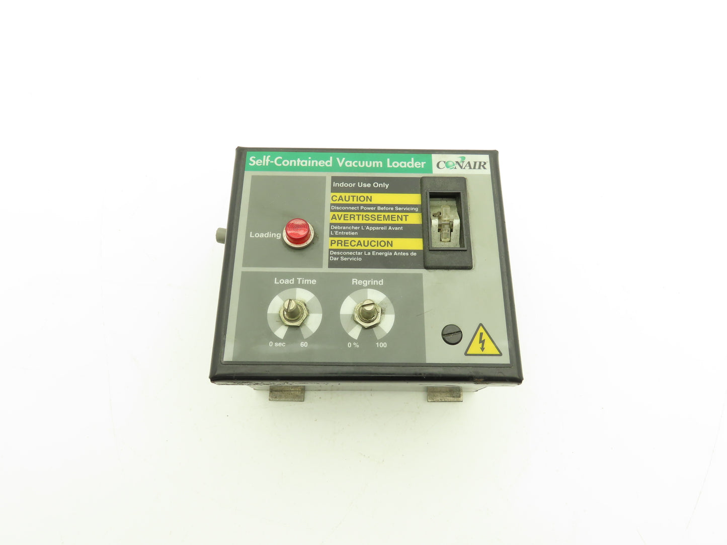 Conair 107-536-02 Vacuum Loader Integral Motor Control Panel Box