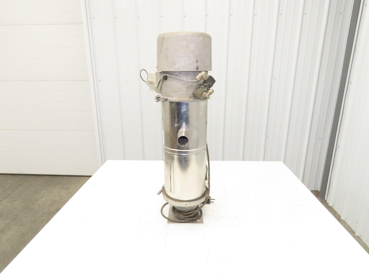 Sterling SSE-2 Stainless Conveying Hopper Loader Turbine Filter Unit 115V