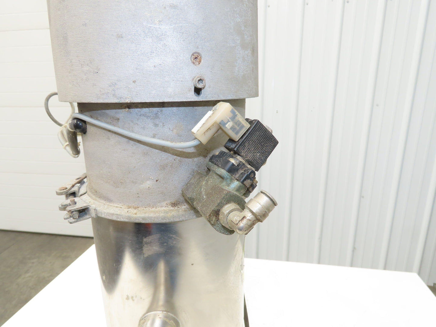 Sterling SSE-2 Stainless Conveying Hopper Loader Turbine Filter Unit 115V