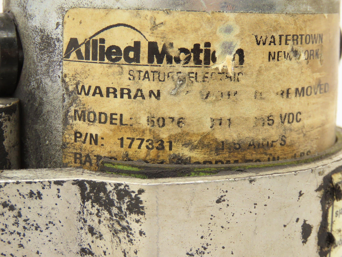 Miller/Allied Motion 177331 Stature Electric Wire Motor & Feeder AMD-115G 115VDC