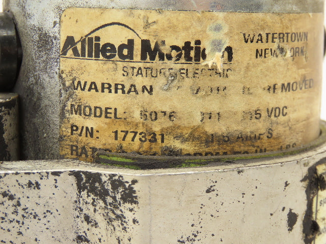 Miller/Allied Motion 177331 Stature Electric Wire Motor & Feeder AMD-115G 115VDC