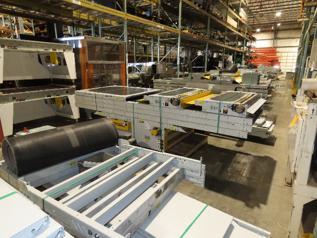 Hytrol BPC 49"x 50' 6" Slider Bed Conveyor 47"Belt 7.5Hp 3PH Center Drive 124fpm