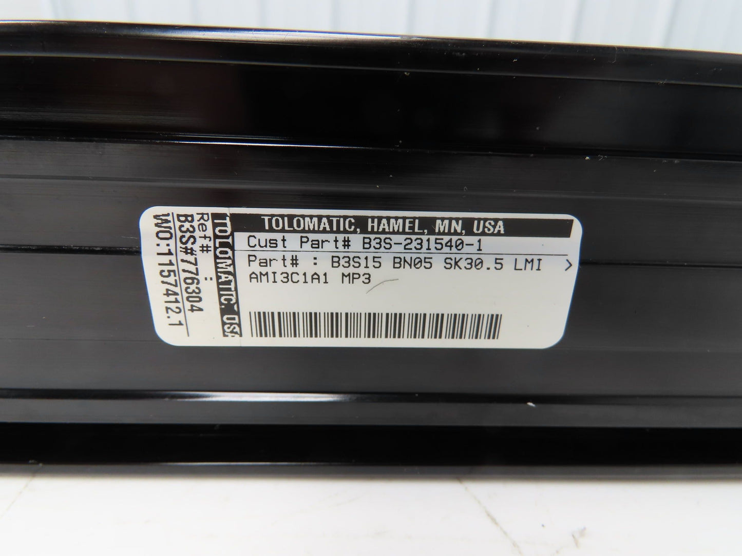 Tolomatic B3S-231540-1 Ball Screw Linear Actuator 30.5" Stroke 1/5" Per Rev