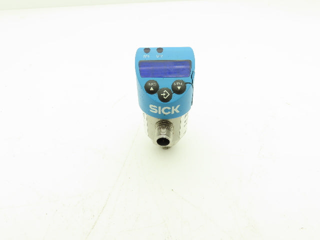 Sick PBS-RM040SG1SSNFMA0Z Electronic pressure gauge switch/sensor *Cracked*