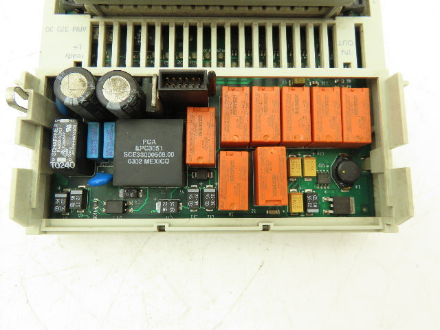 Schneider Electric 170ARM37030 I/O Base 24VDC 10 Inputs 8 Relays No Cover