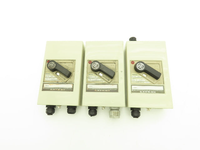 Panasonic National BD32101 Motor Starter Circuit Breaker .2kw 1.2A 220V Lot of 3
