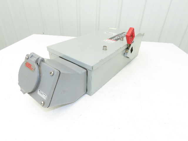 General Electric TH3362J Safety Disconnect Switch 60A 600VAC 3Ph Fused D16419