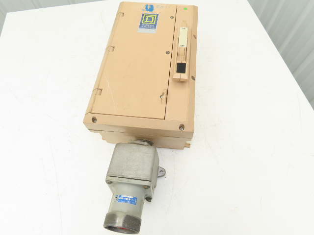 Square D H 362DX Safety Disconnect Switch 60A 600VAC 3Ph Fused