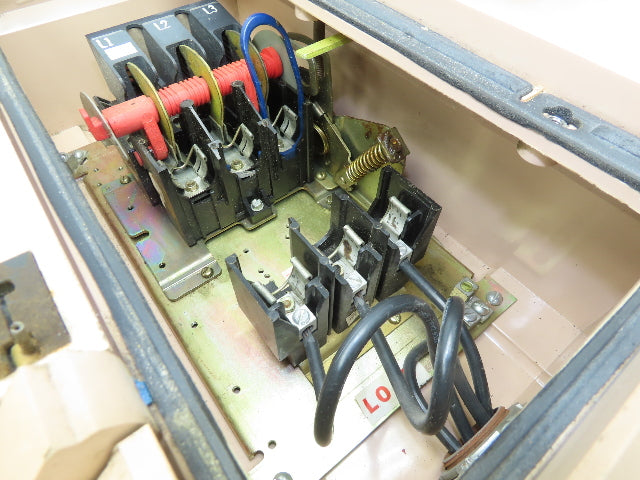 Square D H 362DX Safety Disconnect Switch 60A 600VAC 3Ph Fused