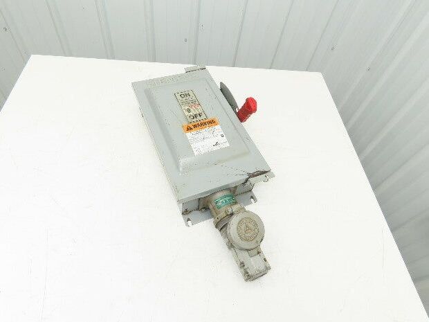 Siemens HF362J Safety Disconnect Switch 60A 3 Pole 600V AC Fusible