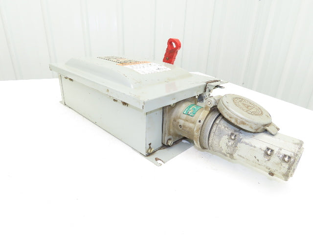 Siemens HF362J Safety Disconnect Switch 60A 3 Pole 600V AC Fusible