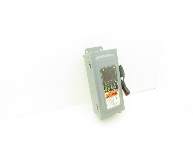Square D CHU361AWK Safety Disconnect Switch 30A 600V 30HP Non Fused 3 Pole
